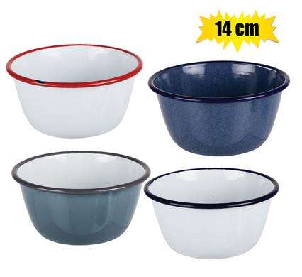 Pudding basin 14cm enamel