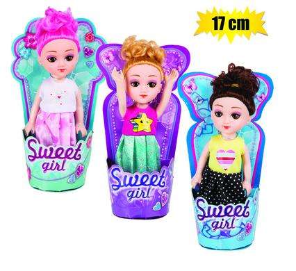 Doll mini sweet girl 17cm