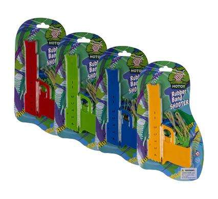 Novelty rubber band gun