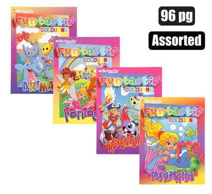Book colouring funtastic 96p