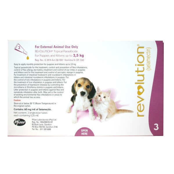 Revolution Kitten&Puppy 1-2.5kg