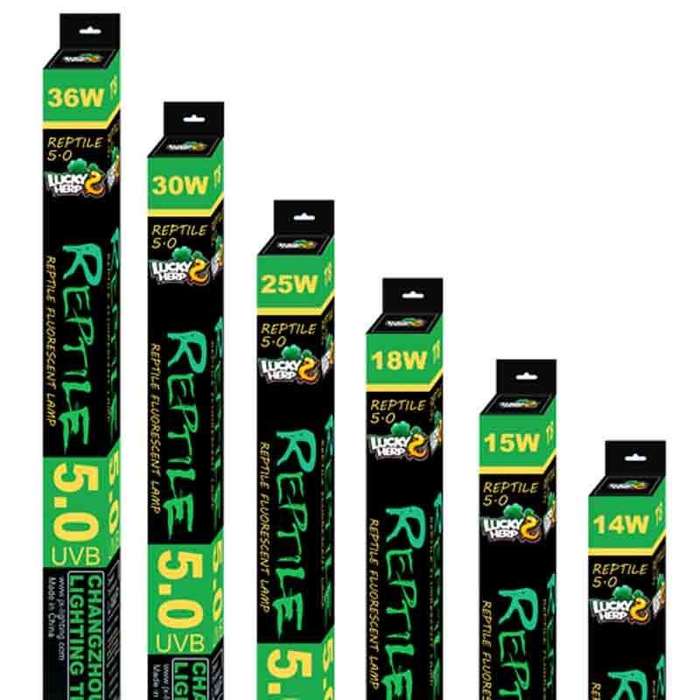 Luckyherp 5.0 UVB Fluorescent Bulbs T8