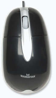 MANHATTAN MH3 Classic Optical Desktop Mouse with its 1000 dpi