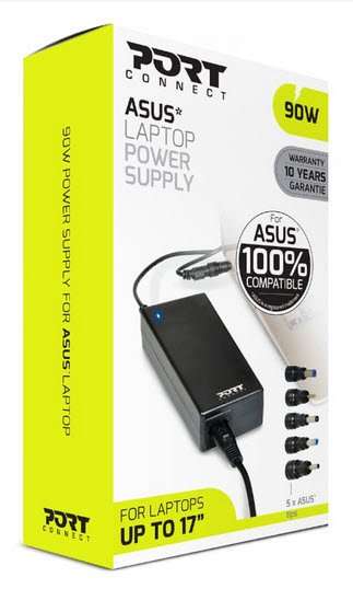 Port Connect 90W Notebooks Adapter for Asus