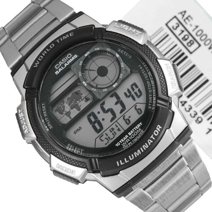 Casio Digital Watch AE-1000WD-1AVDF