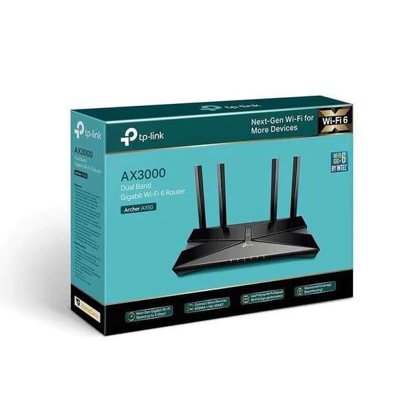 TP-Link Archer AX50 AX3000 Wi-Fi 6 Router