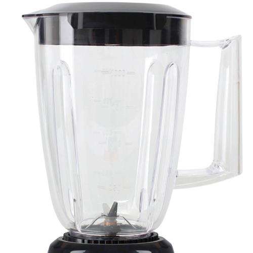 Mellerware 1L 300w Jug Blender Black ABS ? 1L Plastic Jar