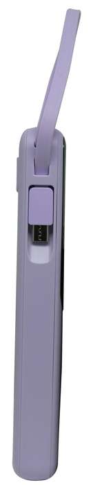 Viaking Power Bank 10 000 mAh Capacity Colour Purple