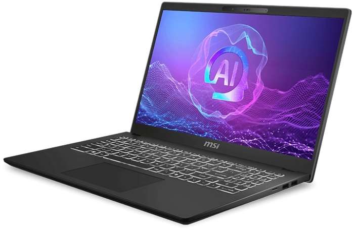MSI Modern MSI Modern 15 H AI C2HMG Core Ultra 2 Notebook Ultra 7 255H 5.1GHz