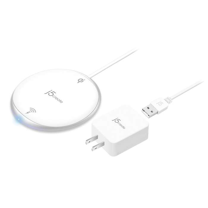 J5create JUPW1101 Mightywave 10W Wireless Charger