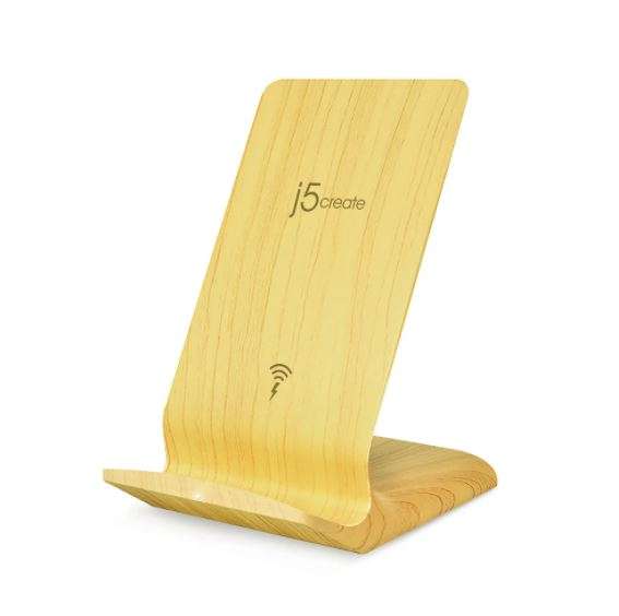 J5create JUPW1102W Mightywave 10W 2-Coil Wireless Charger