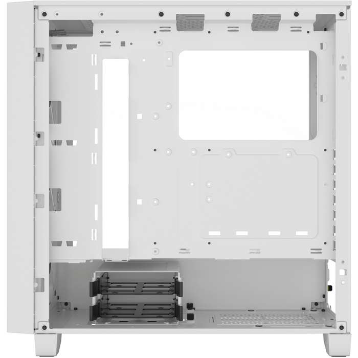 Corsair 3000D RGB Airflow ATX Mid-Tower Tempered Glass PC case - White