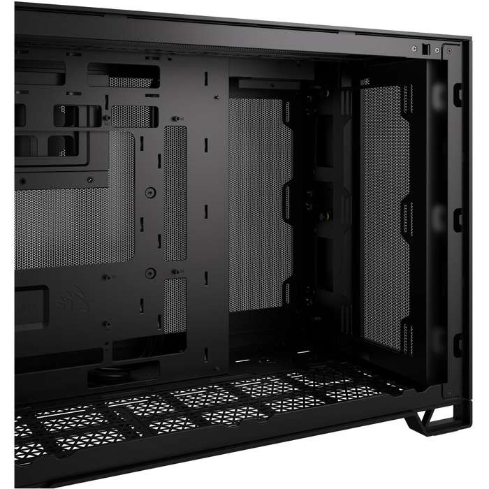 Corsair 2500D Airflow Mid-Tower Dual Chamber ATX PC case - Black