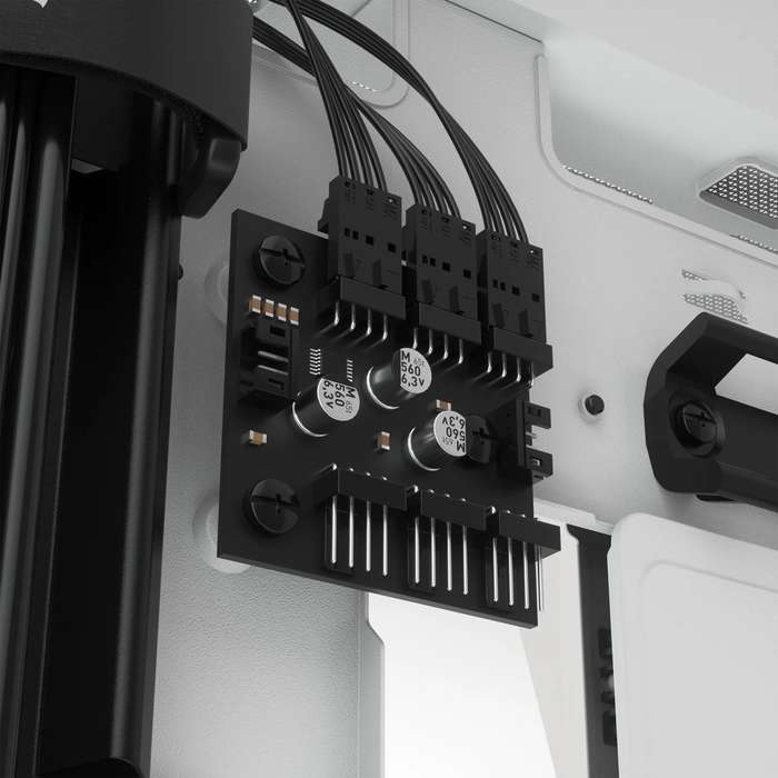 Corsair iCUE 5000X RGB Tempered Glass Mid-Tower ATX PC Smart Case White