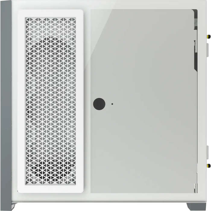 Corsair iCUE 5000X RGB Tempered Glass Mid-Tower ATX PC Smart Case White