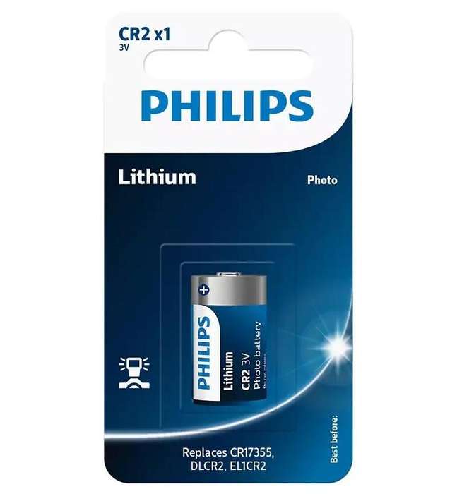 Philips Minicells Lithium Battery - CR2/73