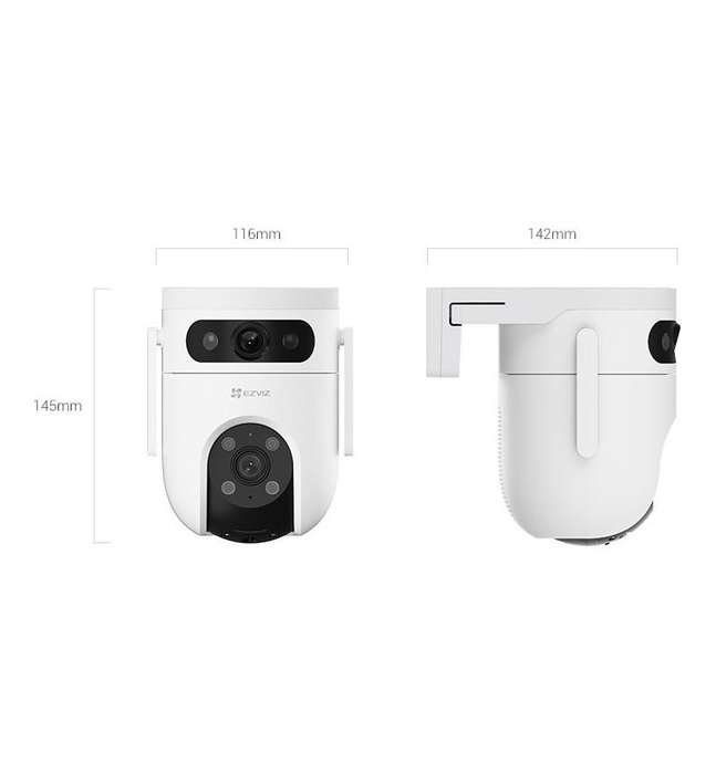 Ezviz Dual Lens 2K PT Wifi Camera