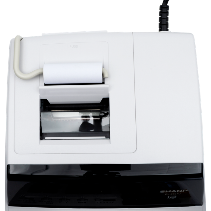 Sharp EL-2607V Premium Fast Printer Calculator AC Powered