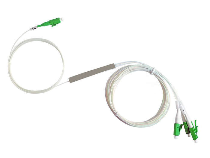 Fibre Splitter Blockless LC APC SM 1-4