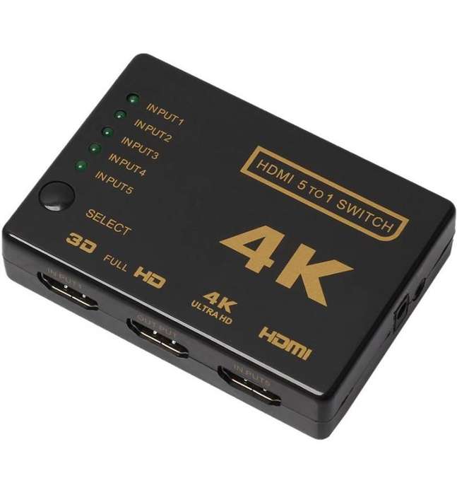 5 Port HDMI Switch 4K