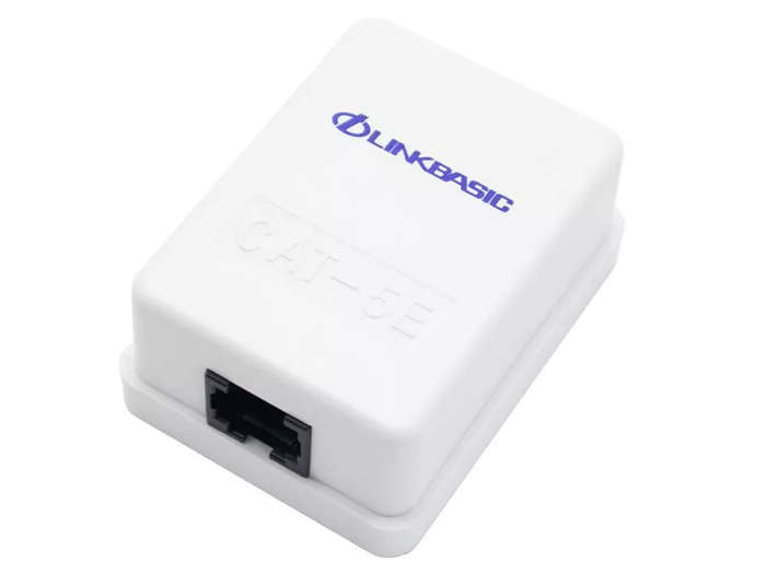 Linkbasic Cat5e Single Surface Mount Box