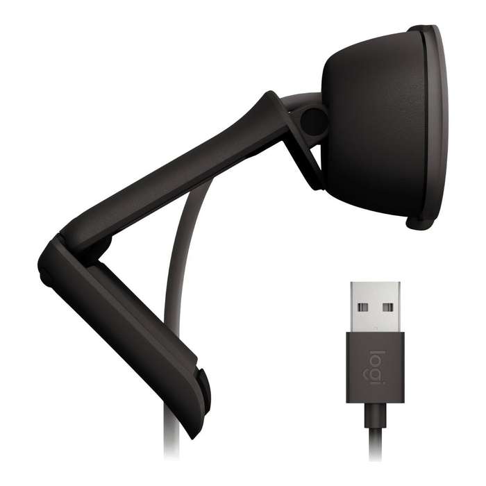 Logitech Brio 100 Full HD Webcam USB - Graphite