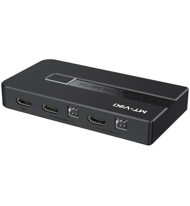 2 Port Manual HDMI KVM Switch