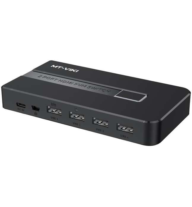 2 Port Manual HDMI KVM Switch