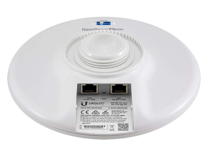 Ubiquiti UISP airMAX NanoBeam AC 5GHz 19dBi Radio | NBE-5AC-Gen2