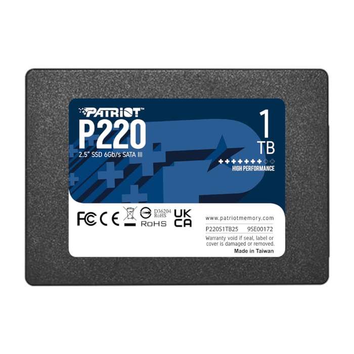 Patriot P220 1TB 2.5&quot; SSD