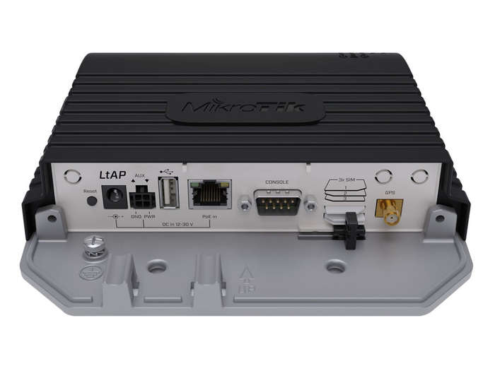 MikroTik LtAPHD LTE6 Router 3 SIM 2 mPCIe with GPS | RBLtAP-2HnD&amp;R11e-LTE6