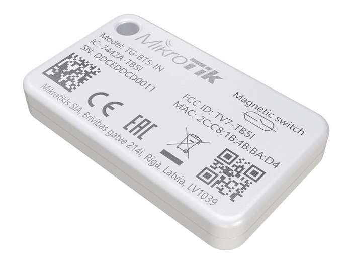 MikroTik Indoor IoT Bluetooth Tag | TG-BT5-IN