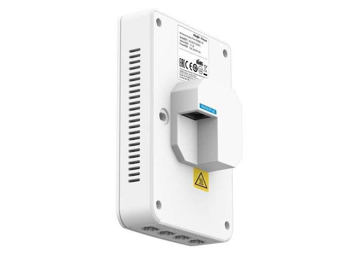 Reyee Dual Band WiFi 5 1300Mbps 5 Port Gigabit Mesh In-Wall AP | RG-RAP1200(P)