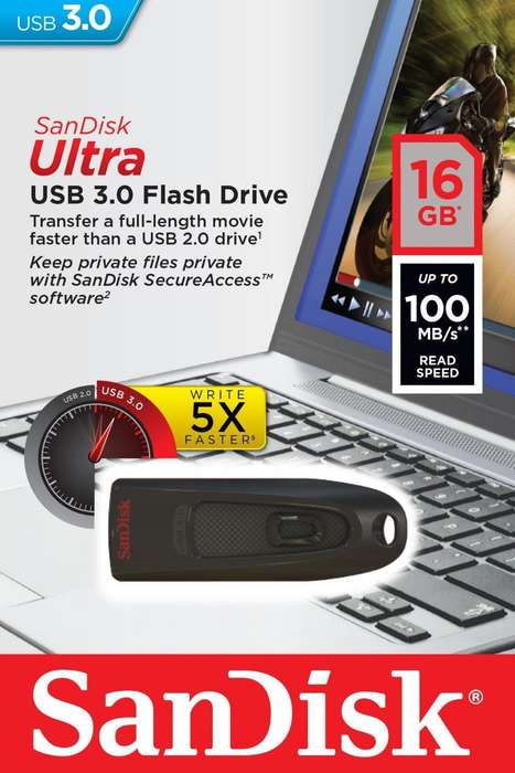 Sandisk Ultra Flash Drive 16GB