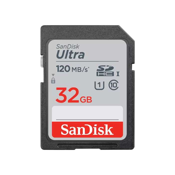 SanDisk Ultra SDHC UHS-I card 32GB