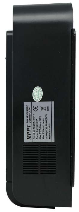 Solarix Solar Charge Controller MPPT 12V / 24V 30A