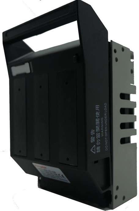 Solarix NT00 Horizontal Mount 3 Pole 160A DC Fuse Holder
