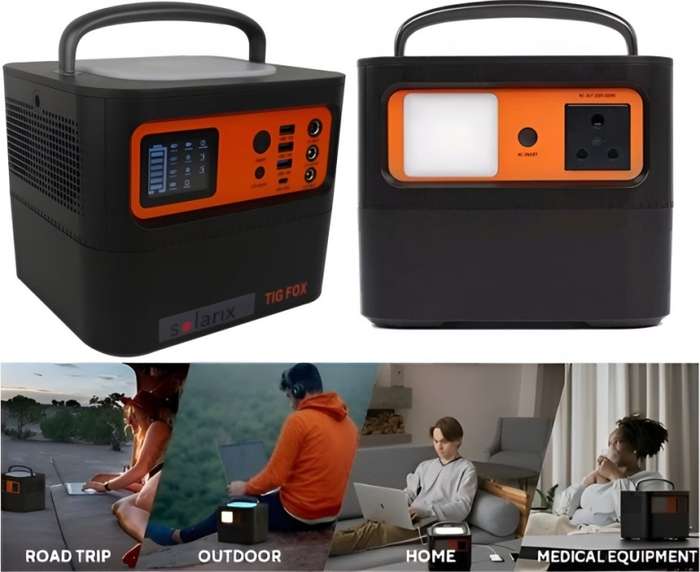 Solarix Tigfox 500W Portable Power Station