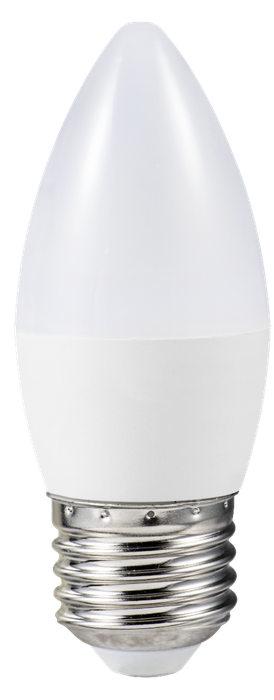 SWITCHED 5W Candle LED Light Bulb E27 - Cool White