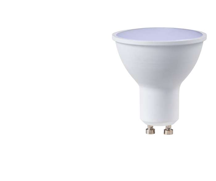 SWITCHED 3W GU10 Rechargeable LED Light Bulb - Cool White