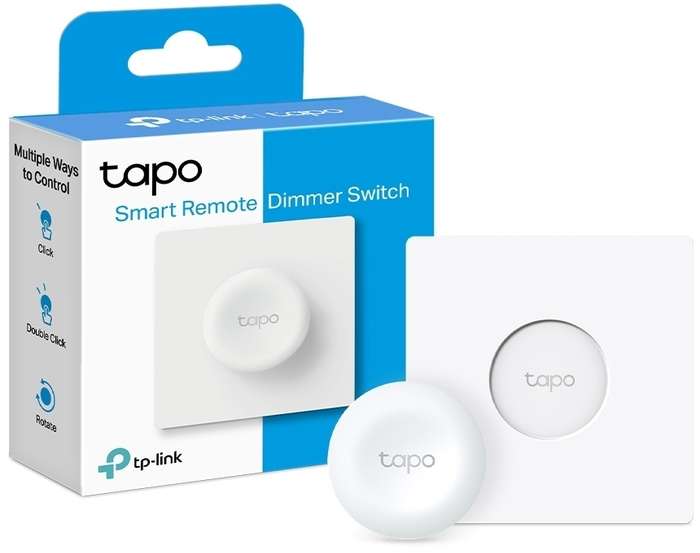 TP-Link Tapo S200D Smart 868 MHz Remote Dimmer Switch CR2032 battery