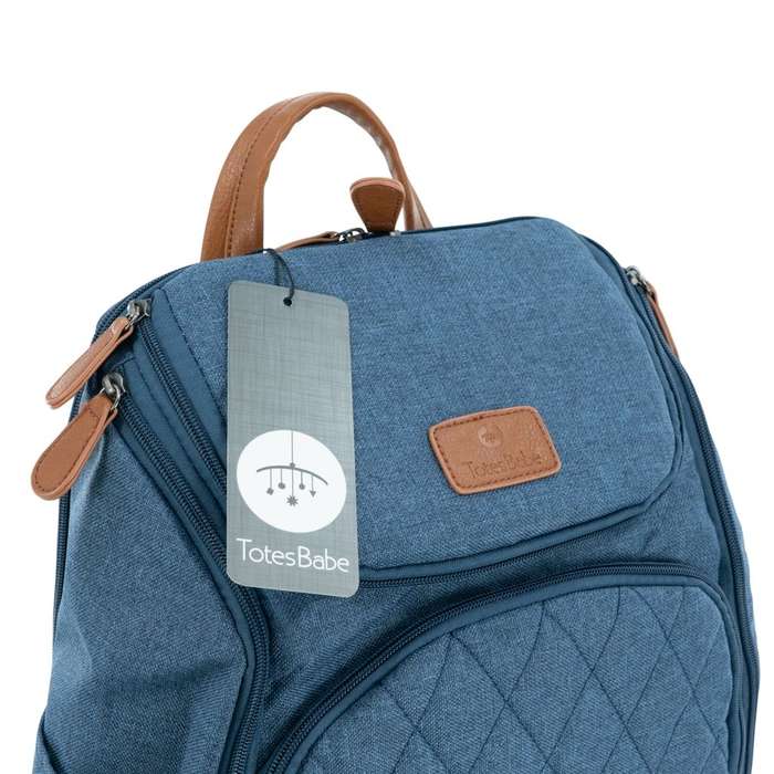 Totes Babe Montana Diaper Backpack Navy