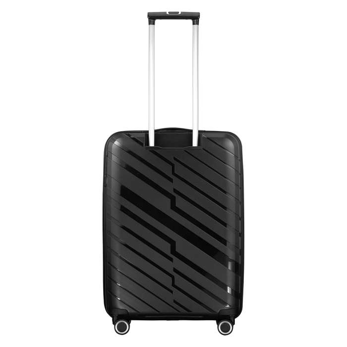 Travelwize  Java PP 4-Wheel Spinner 55cm Luggage Black