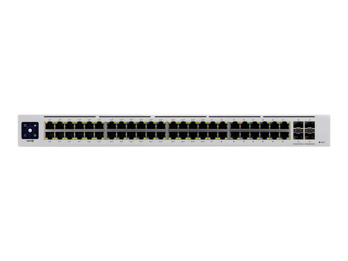 Ubiquiti 48 Port Gigabit 195W 32PoE 4SFP UniFi Switch | USW-48-POE
