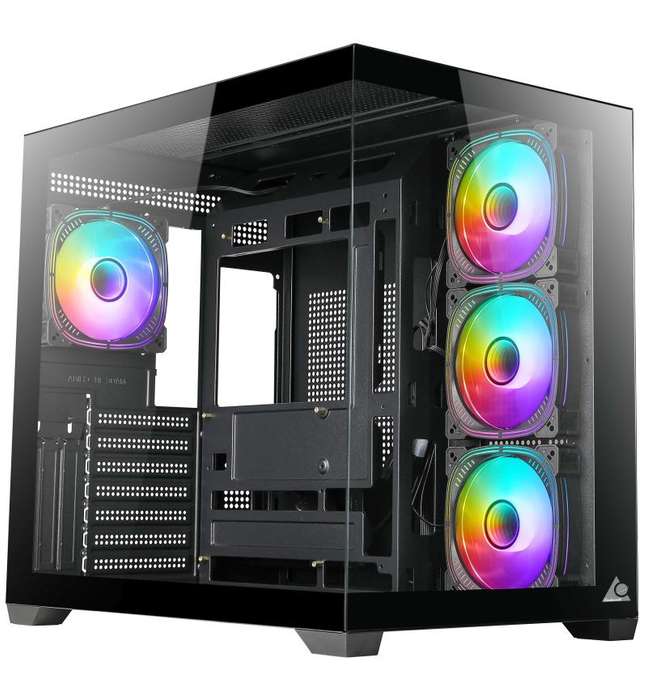 M-Link Black Gaming Case No PSU - VC-20A01