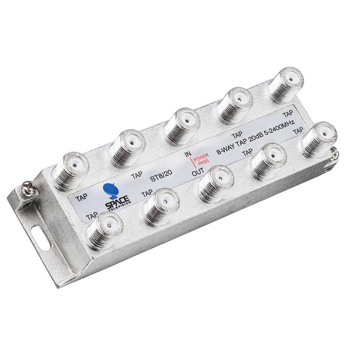 Space TV Satellite IF Tap - 8 Way - 20db (5  2250MHz)