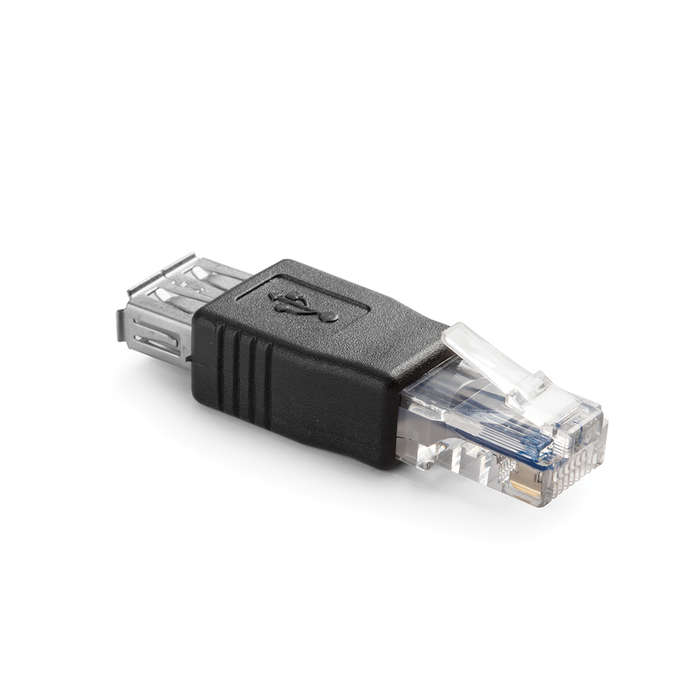 USB2-Female to RJ45-Male Adaptor (USB2F-RJ45M)