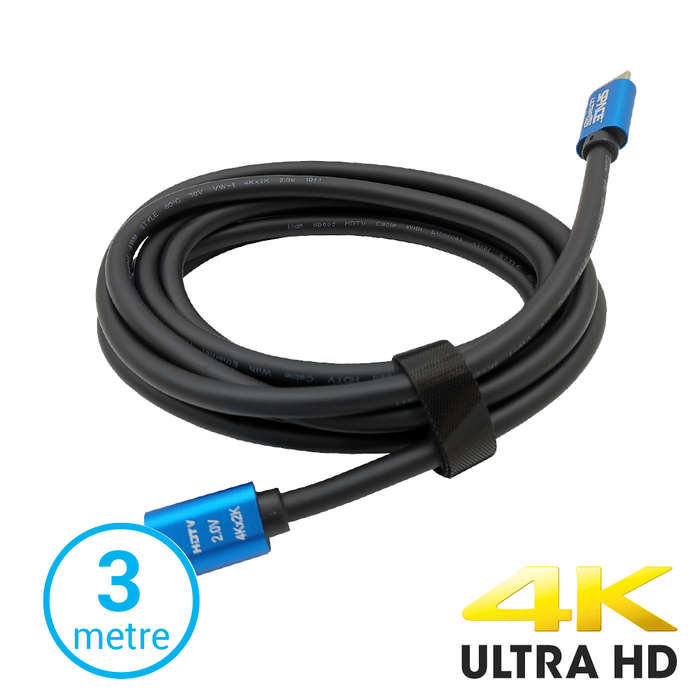 Space TV 3M True 4K High Speed Premium Quality HDMI Cable with Ethernet