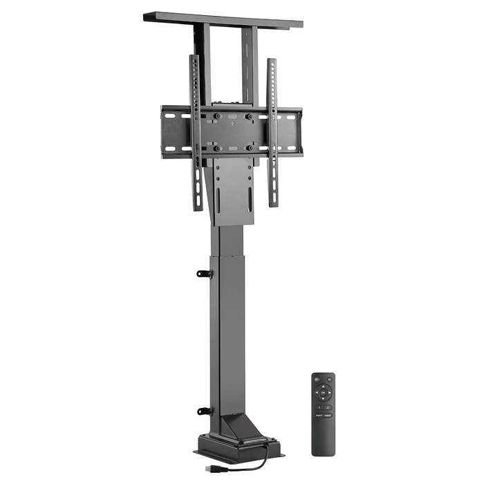 Space TV Motorized Vertical Pop-up TV Lift Bracket & Remote Control 32"-48"