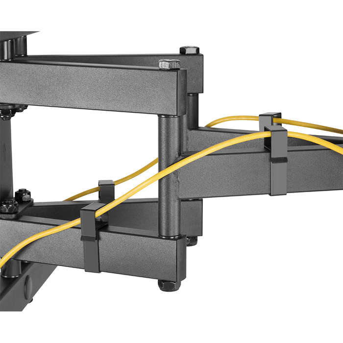Space TV Full Motion Wall Mount TV Bracket for 43-90" Televisions